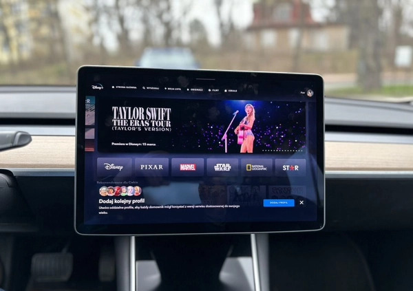 Tesla Model 3 cena 124900 przebieg: 139000, rok produkcji 2019 z Nowy Sącz małe 232
